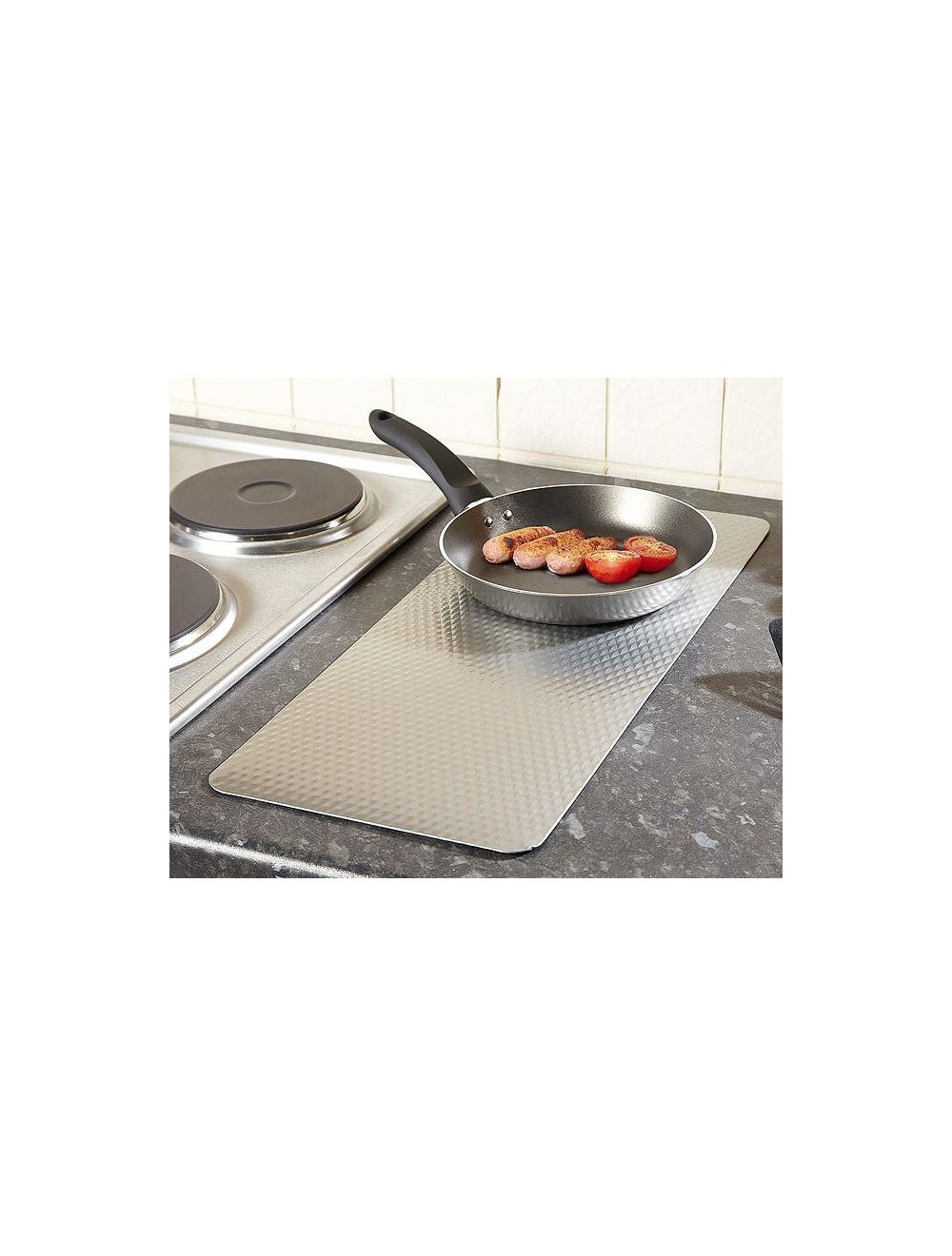 Heatproof Kitchen Surface Worktop Protector Mat - Heat Resistant Mat