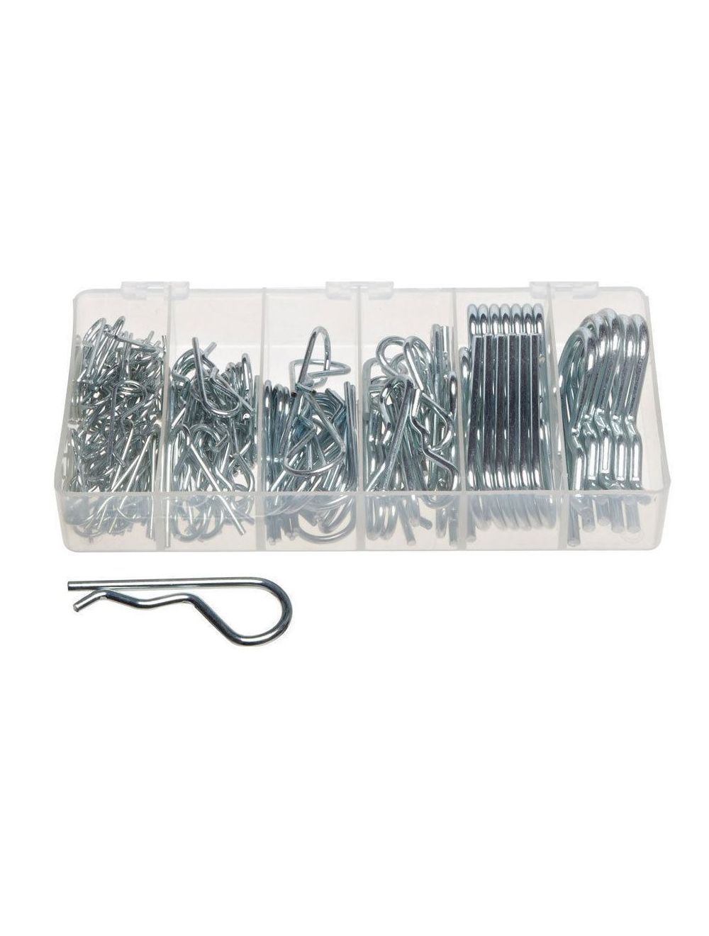 560pc GOLIATH INDUSTRIAL COTTER PIN ASSORTMENT CLIP KEY HARDWARE 