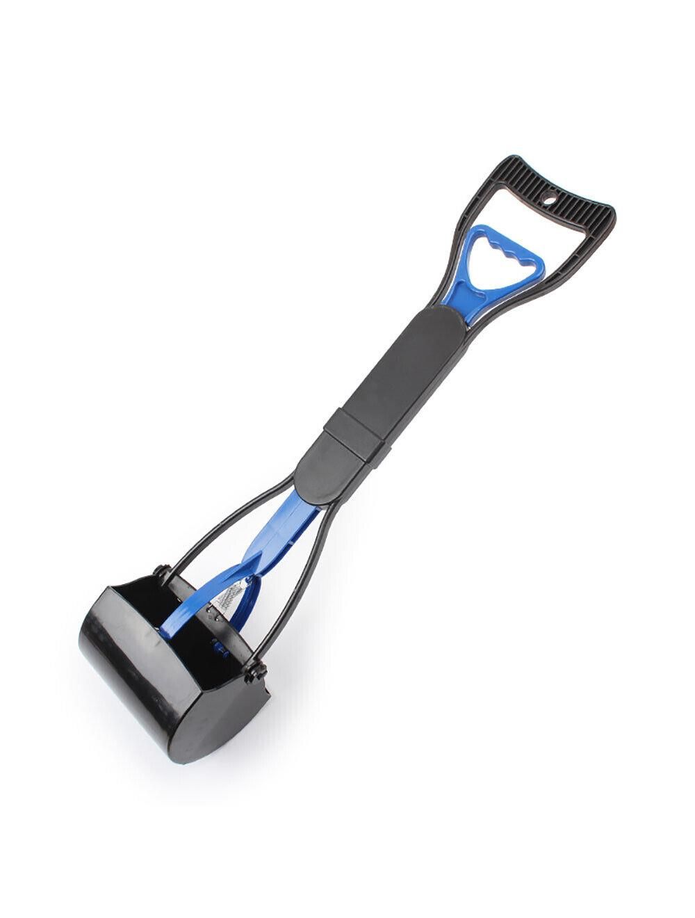 Pet Pooper Scooper for Pets, Foldable Poop Scoop with Long Handle, Dog Picker, Pick Up Animal Waste on Dog Puppy Cat Waste Picker Cleaning Tool Outdoor Dog