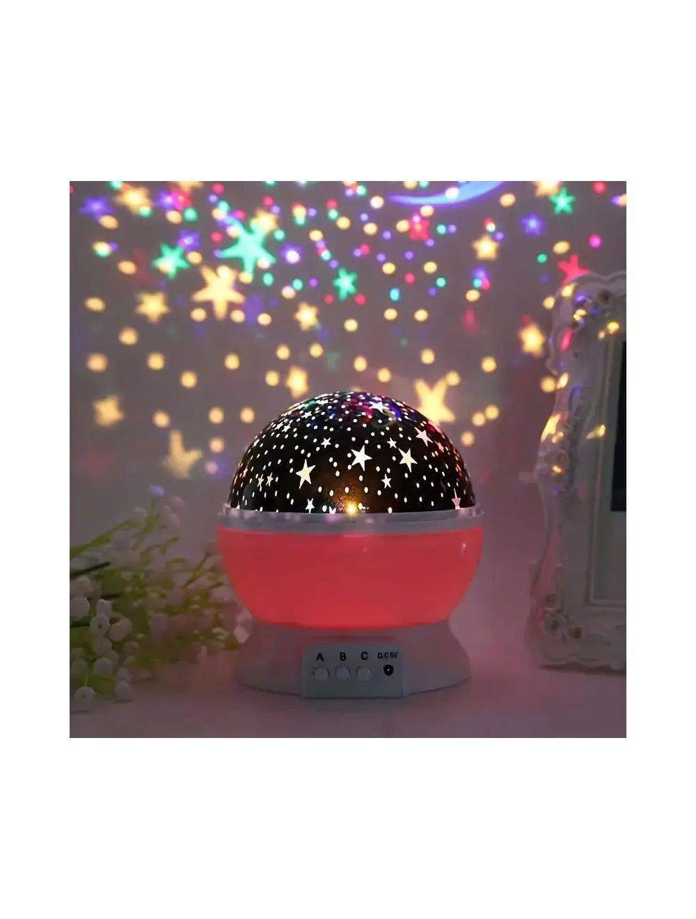 Unibos Night Light Star Sky Moon Lamp Projector for Bedroom