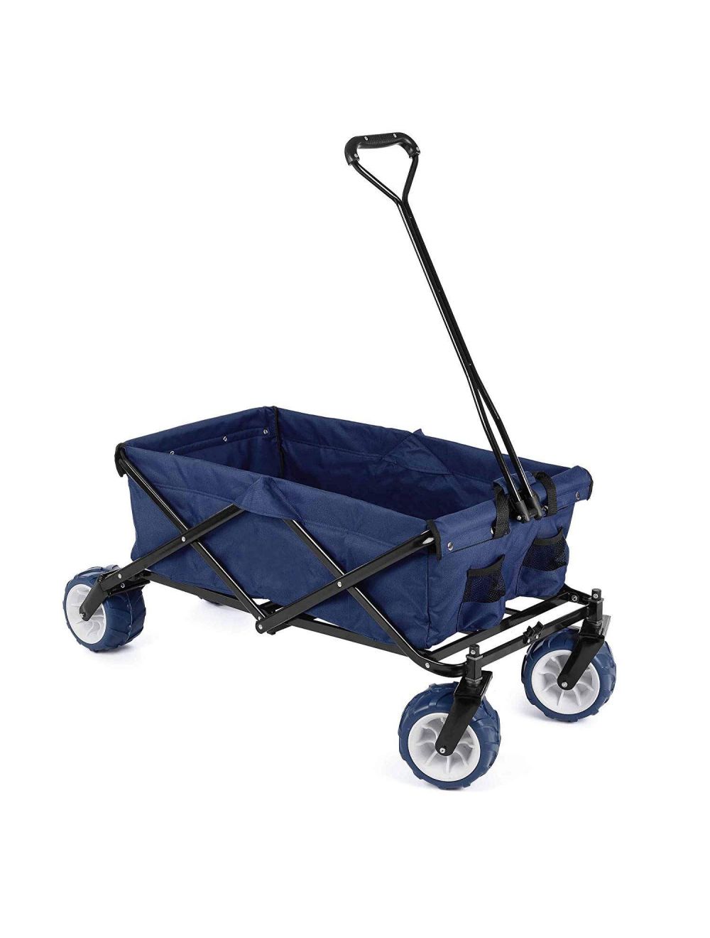 Yello Folding Camping Wagon Portable Collapsible Festival Trolley Cart