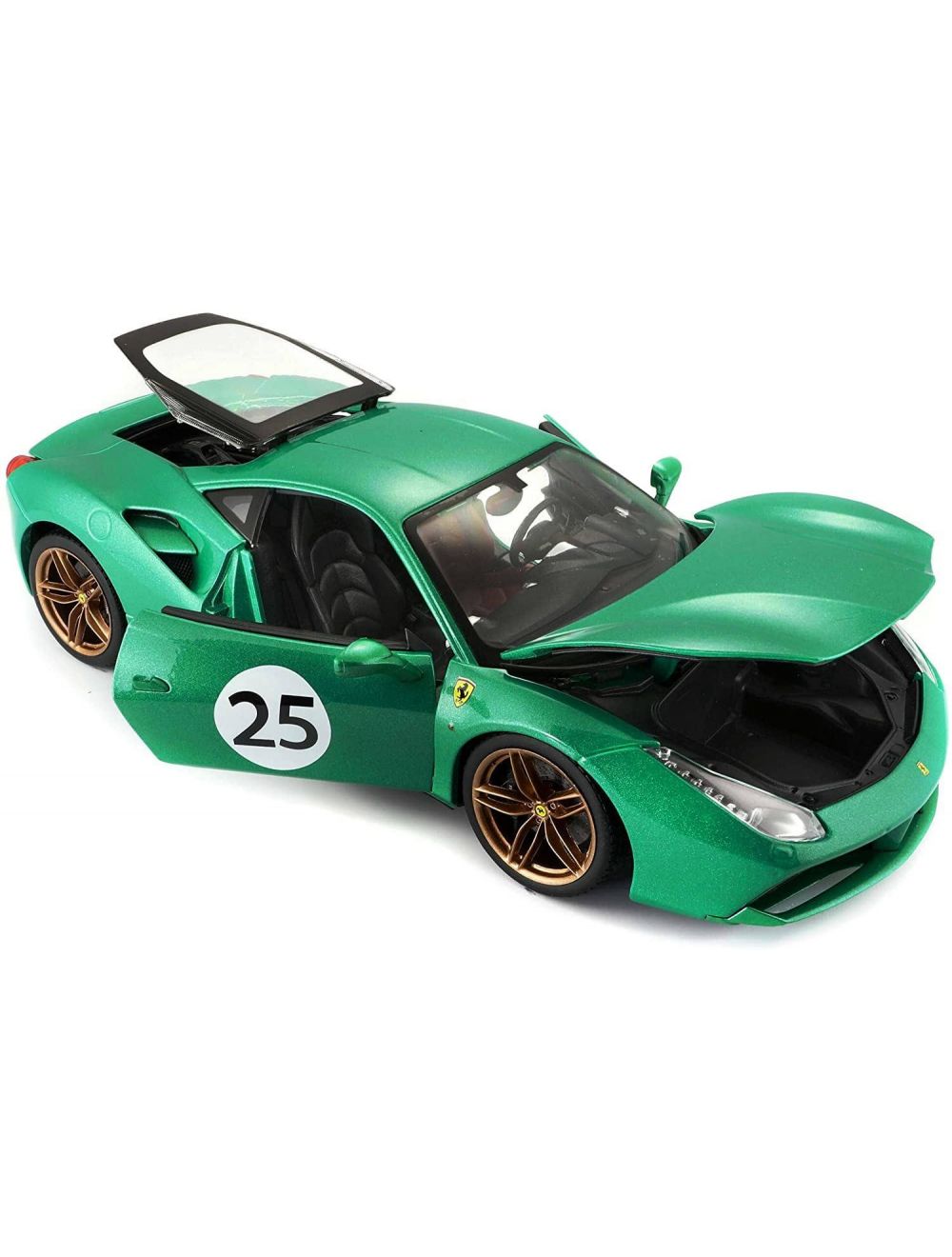 BBURAGO 1/18 FERRARI 488 GTB 2015 No25 LIMITED EDITION 70th