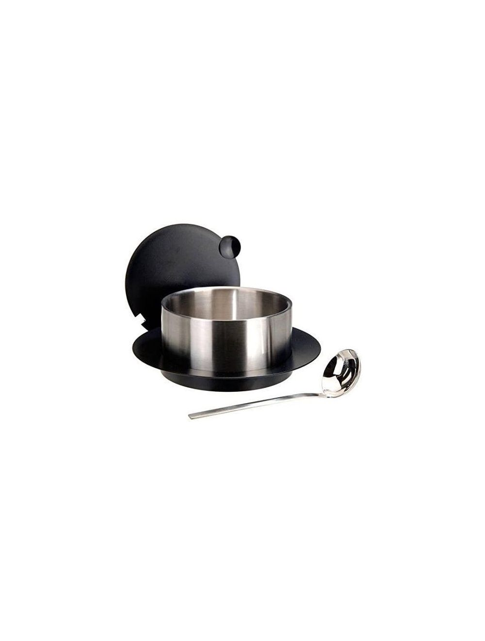Unibos Stainless Steel Insulated Soup Tureen Serving Dish with Ladle Lid and Plate 2.4L 