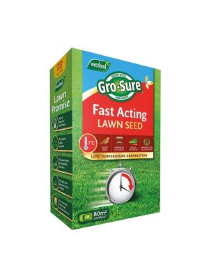 Gro-Sure Fast Acting Grass Lawn Seed 80m2 2.4 kg