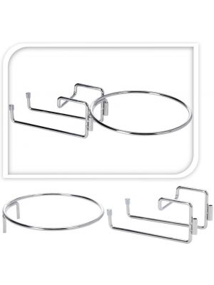 Chrome Plated Table Desk Side Champagne Wine Ice Bucket Holder Stand Cooler Rack