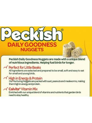 Peckish Daily Goodness Suet Nuggets for Wild Birds, 2.75 kg