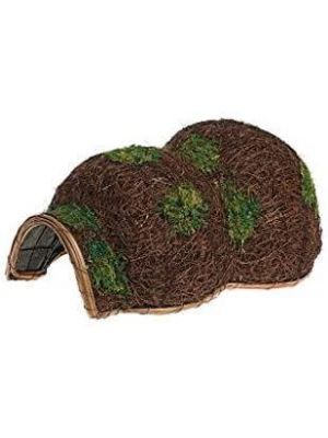 Woven Natural Bark Wood Hogitat Hedgehog House Hibernation Shelter