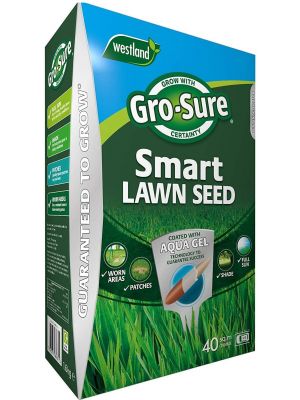 Outdoor Garden Smart Lawn Grass Seed with Aqua Gel Technology Fast Grow 