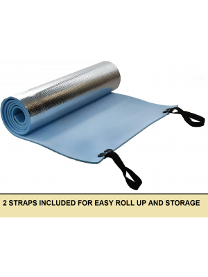 Heavy Duty Roll Up Foil Camping Mat EVA Foam Sleeping Mattress Thermal Insulated