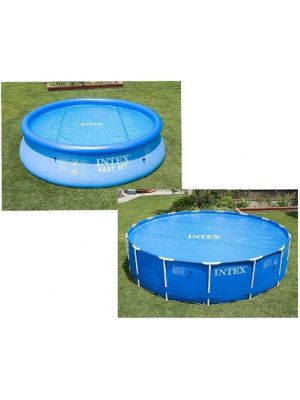 Outdoor Garden High Quality 15” Solar Swimming Pool Cover Blue 