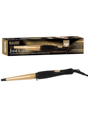Professional Conical Ceramic Hair Curling Wand Salon Curlers Tong Styler
