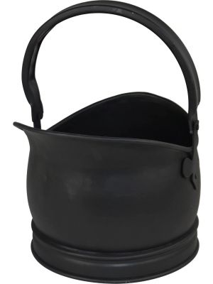 Steel Sallet Coal Bucket Scuttle Hod Antique Style 
