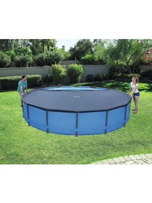 Bestway Steel Frame Weather Secure Swimming Pool Cover 15 Feet