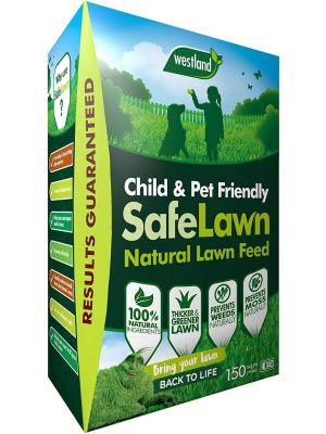 BEST SafeLawn Child And Pet Friendly Natural Lawn Feed 150m2 5.25Kg 
