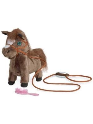 Kids Trotting Pony Walks Neighs Kids Birthday Walking Soft Toy Pet Gift Box