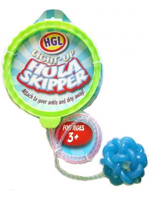 Light Up Ankle Skip Ball Garden Outdoor Skipping Ball