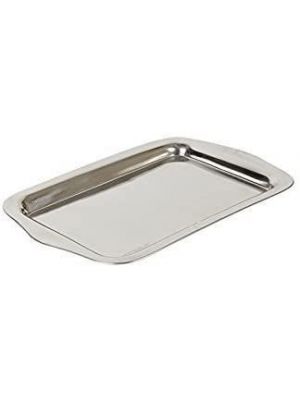 Stainless Steel Serving Tray Food Platter Salver Silver Effect Polished