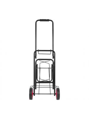 50kg Lightweight Stainless Steel Folding Kit Trolley With Elastic Straps
