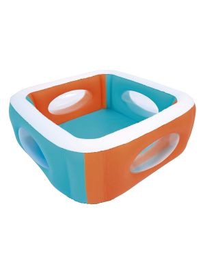 Bestway Inflatable Kids Paddling Pool With See Through Windows