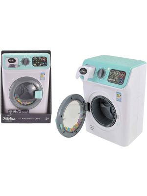 Kids Toy Play Kitchen My First Washing Machine with Light & Sounds