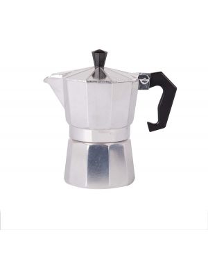 3 Cups Italian Espresso Stove Top Coffee Maker Percolator Aluminium Pot