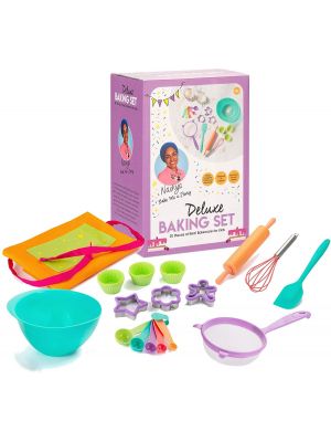Kids Kitchen Accessories Baking Set Nadiya Hussain Deluxe Baking Set