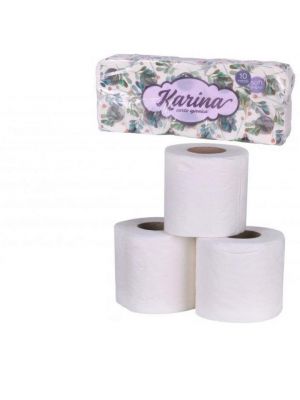 10 Pack 3 PLY Luxury Soft White Bathroom Toilet Paper Bulk Pack 140 Sheets