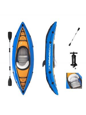 Bestway Hydro-Force One Person Inflatable Kayak Kit With Oar And Pump