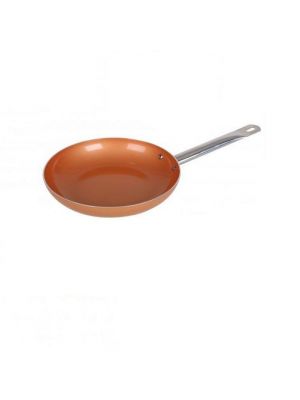Ceramic Copper Induction Non Stick Frying Pans Saucepans Cookware 24cm