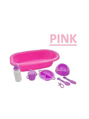 8Pc Bath Set For Baby Doll - Baby Doll Series