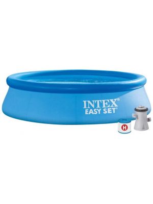 Outdoor Garden Summer Easy Set Swimming Pool with Filter Pump 12ft x 30”