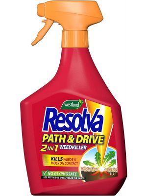 Home Garden Path Patio and Drive Strong Moss and Weed Killer Ready to Use 1L 
