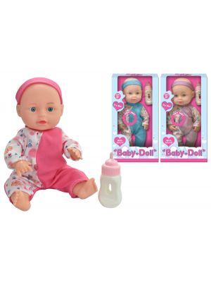 Baby Doll with Sounds and Feeding Bottle 10