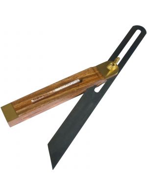 10.5” Adjustable Hardwood Handle Sliding Bevel Gauge Stainless Steel Blade