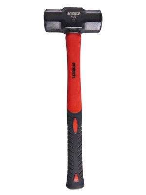 Amtech A2125 1.8Kg Sledge Hammer with Fibreglass Shaft (4lb)