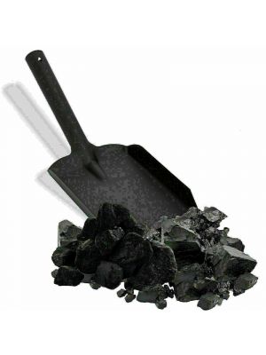 Shovel Black Metal Small Medium Coal Shovel Fire Accessories Ash Dust Pan