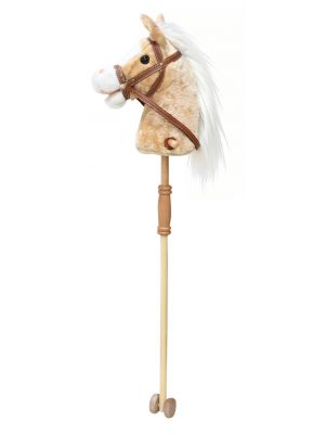 Kids Hobby Horse With Galloping & Neighing Sounds & Holding Straps Soft Toy GB