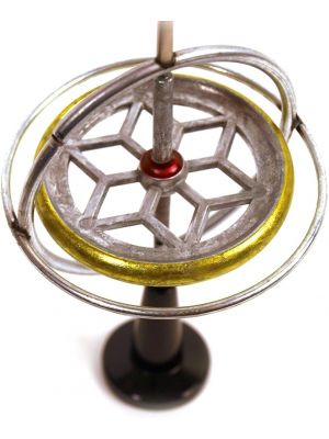 Retro Original Metal Tedco Gyroscope Spinning Educational Gadget Gift Toy