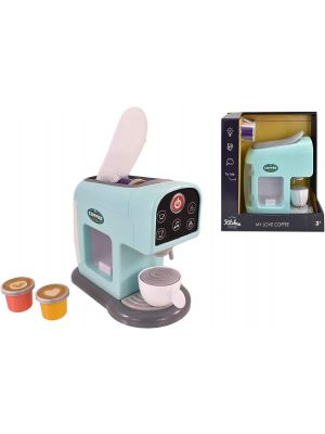 Kids Toy Play Kitchen My First Coffee Machine with Light & Sounds
