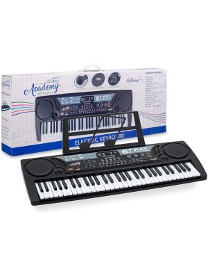 Kids Electronic 61 Key Lightweight Keyboard Musical Instrument with Microphone