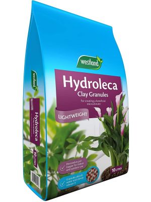 10L Westland Hydroleca Clay Granules Natural Lightweight 