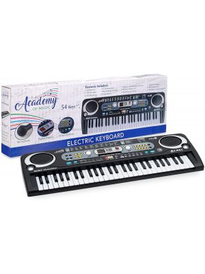 54 Key Multi-Functional Electronic Kids Keyboard with Microphone Music Station 