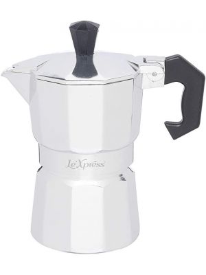 3-Cup Stove Top Aluminium Espresso Coffee Maker Italian Percolator Pot