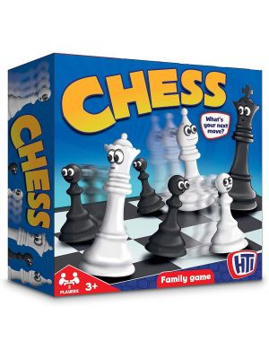 Chess Traditional Kids Board Game Set Family Fun Toy Birthday Indoor Game