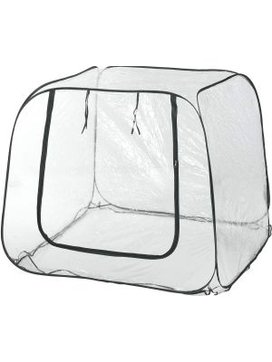 Mini Pop up Clear Greenhouse Garden Plants Flowers Cover Tent with Carry bag