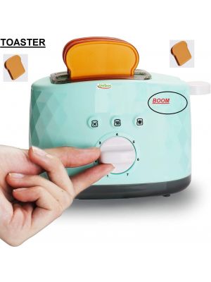 My 1st Toaster - Pop Up Sound 2pc Toast Kitchen Replica set TY4122