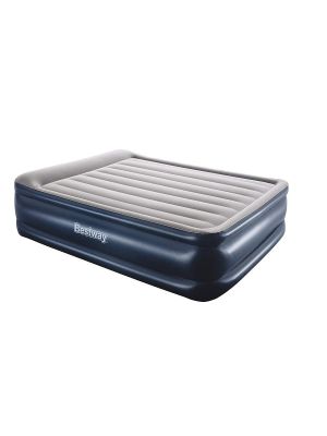 Queen Size Double Air Bed with a Built-in Electric Pump and Pillow Camping Guest