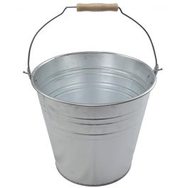 Galvanised General Purpose Metal Steel Bucket Metal Cleaning Bucket ...