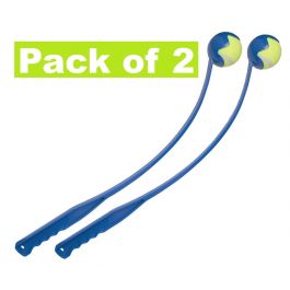 2 x 65CM DOG BALL LAUNCHER THROWER PET TRAINING FETCH RETRIEVE CHUCKER ...
