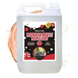 5L Rodent & Insect Repellent Spray Rat Mouse Repeller Non-toxic Safe 5 ...